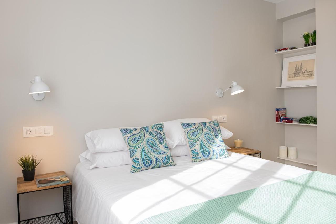 Apartamento de diseño centrico con terraza espectacular Santiago de Compostela Exterior foto