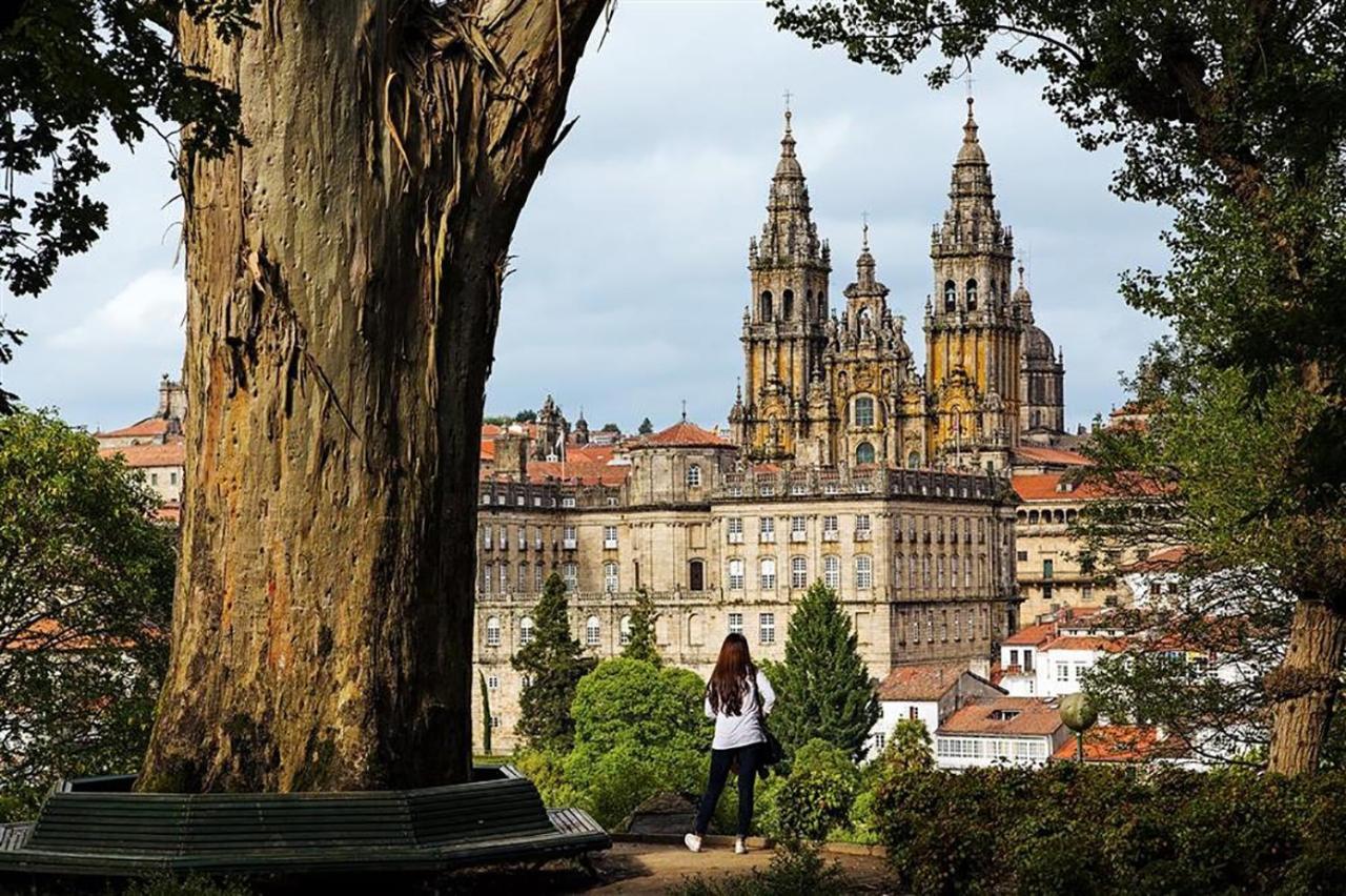 Apartamento de diseño centrico con terraza espectacular Santiago de Compostela Exterior foto